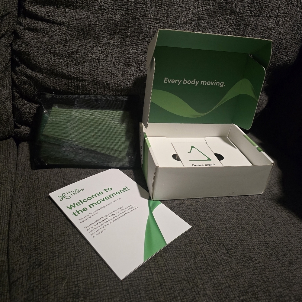 Hinge Health | Resistance Bands & Device Stand Fitness Kit